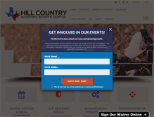 Tablet Screenshot of hillcountryshootingsports.com